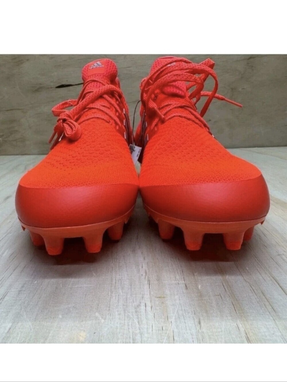 NEW Adidas Ultraboost Football Cleats Mens Size 15 Orange Grey JP7411 - Picture 3 of 5